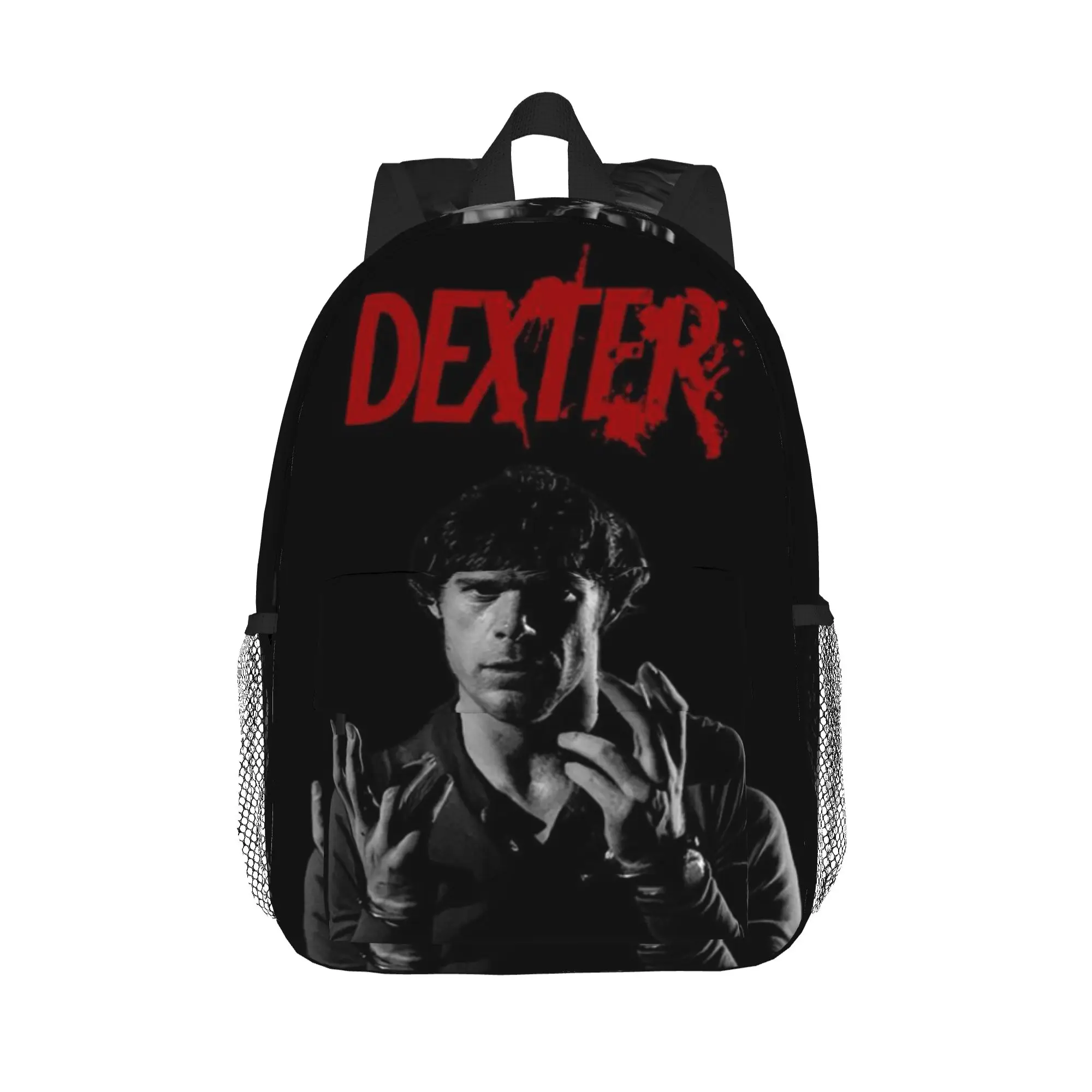 Movie Dexter Morgan Backpack Hot Sale Daypack Large Capacity Boys Girls BookBag Shoulder Bags for Men Women School Bag