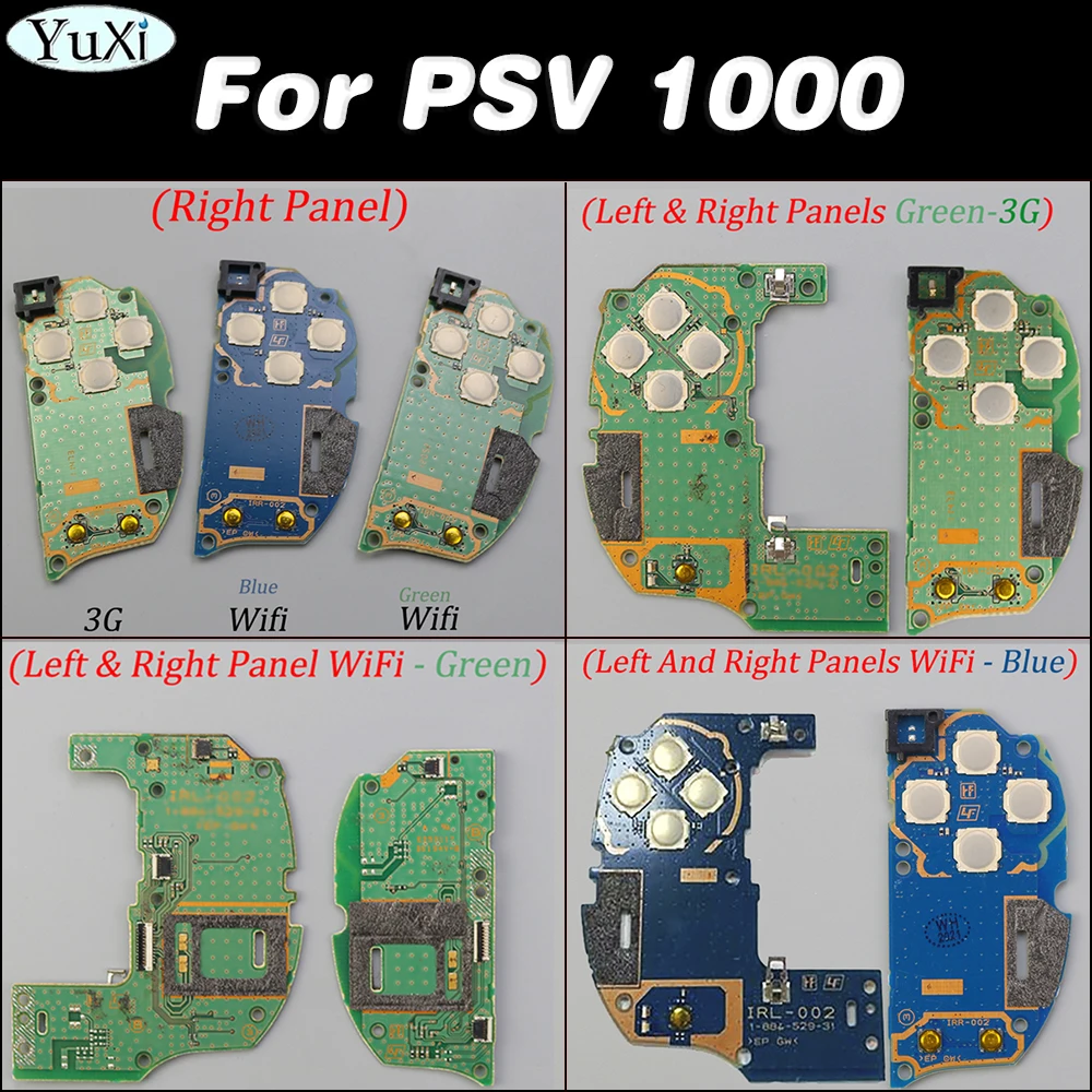 

1Pcs For PSV1000 Left Right LR Switch PCB Original Circuit Module Board Keyboard For PS Vita 1000 Wifi / 3G Version