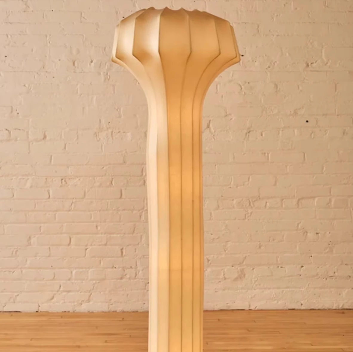 

2025 New Japanese Wabi-Sabi Silk Paper Floor Lamp for Living Room, Bedroom Retro Standing lamps YX350AA