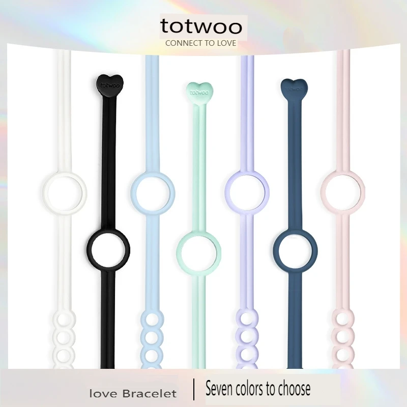 

Totwoo DIY Accessories bracelets, totwoo Candy Detachable Silicone Bands(7 Colors)