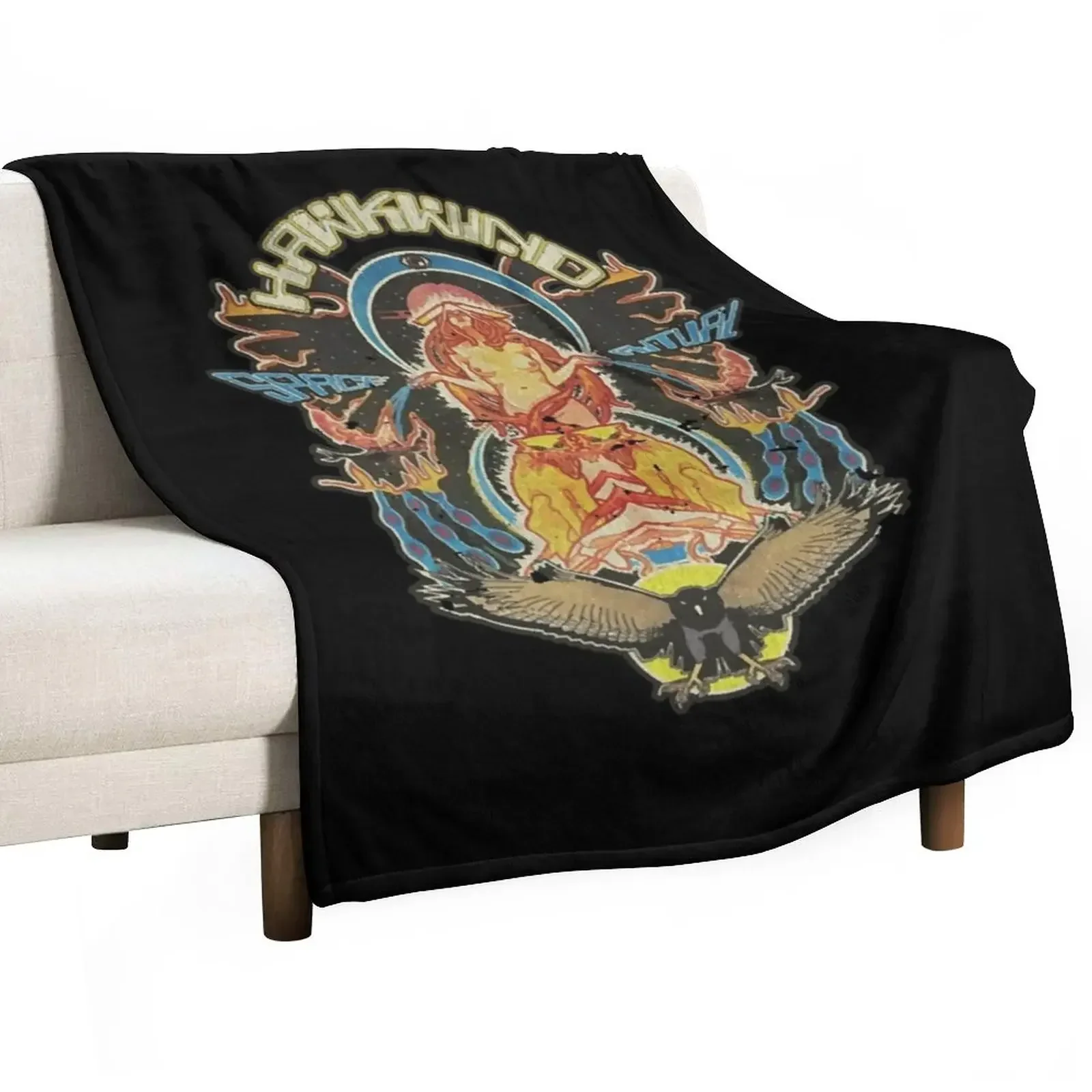 Space Ritual 1973 Throw Blanket Blankets Sofas Of Decoration Furrys Soft Beds Hairys Blankets