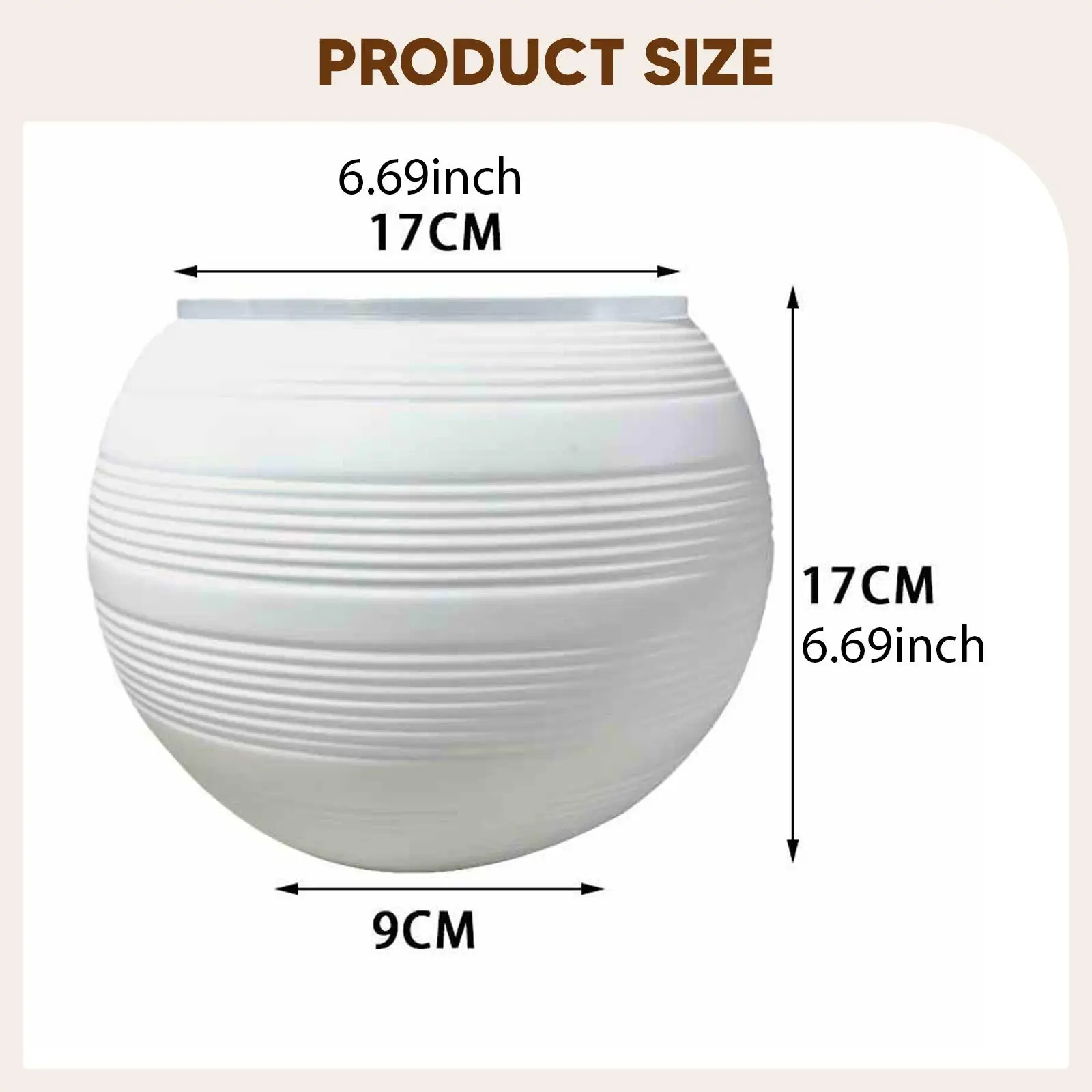 Self Watering Planter Large Plastic Flower Pot Automatic Plant Pots Hydroponic Vase for Indoor Outdoor Patio