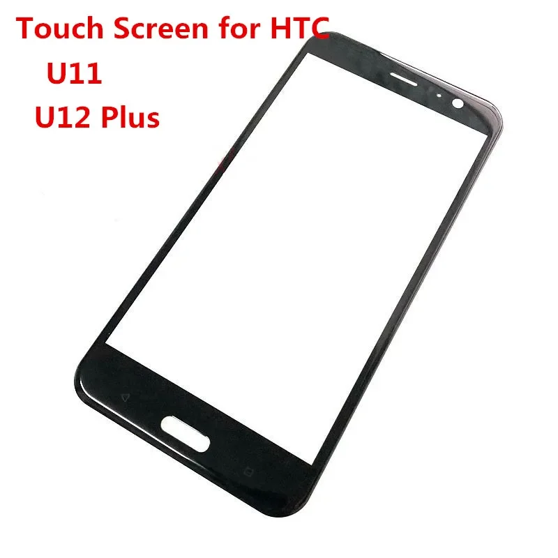 U 11 U12Plus Front Glass For HTC U11 / U12 Plus Touch Screen LCD Display Outer Panel Cover Lens Phone Repair Replace Parts