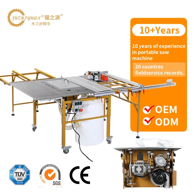 Factory price wood working machine Hot Selling Sliding Portable Saw Machine Table Panel Saw Woodworking Machine