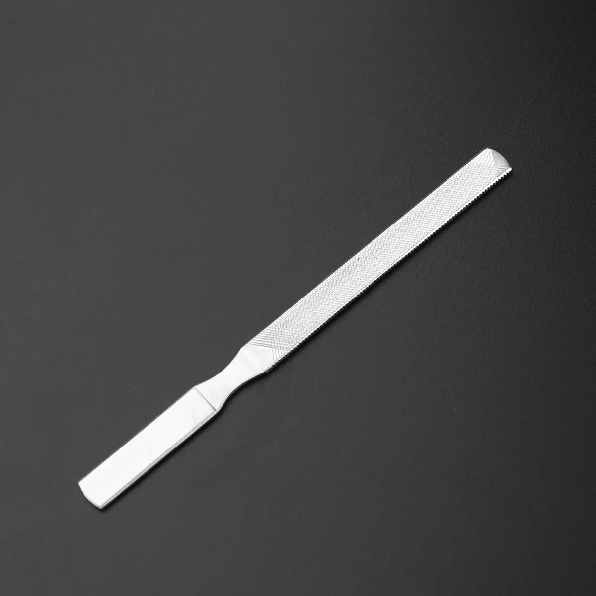 1セット マニキュア ペディキュアツール ネイルファイルセット ステンレス鋼 四面両面 13cm 5.1インチ 18cm 7.1インチ ネイルアートグラインダー