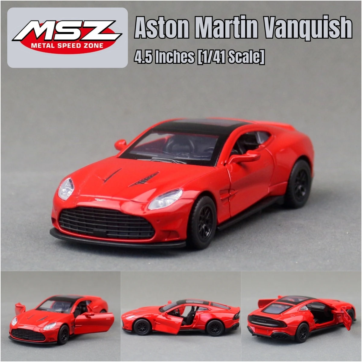 1/41 Aston Martin Vanquish Toy Car Model Diecast Metal Alloy