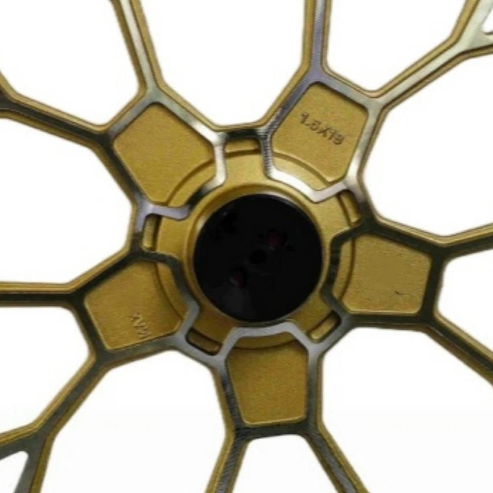 For HAOJUE HJ125‑8 5‑Star 10‑Spoke Aluminum Wheel Rim Wear‑Resistant Stable‑Riding Cruiser Motorcycle Mod Spare Parts