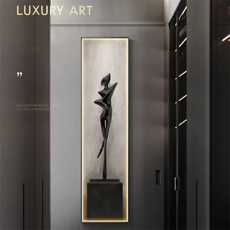 Soggiorno, corridoio, sala da pranzo, camera da letto, corridoio, senza spina di cablaggio Decorazione domestica per interni Luci a sospensione a parete a LED