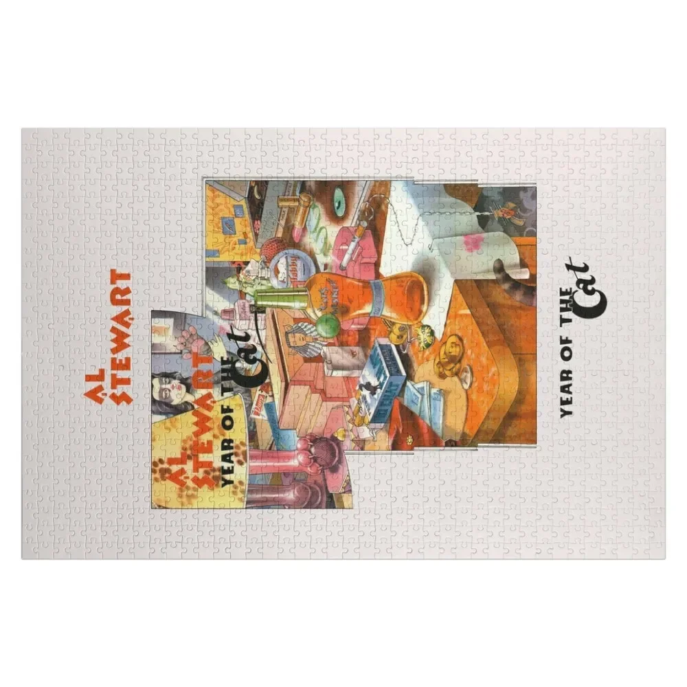 

Al Stewart: Year Of The Cat Jigsaw Puzzle Personalized Wooden Compositions For Children Puzzle