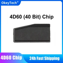 OkeyTech 4D60 Transponder Çip ID 4D60 4D 60 40 Bit Boş Seramik Karbon Oto Araba Anahtarı Çip Ford Fiesta için bağlanti Odak Mondeo