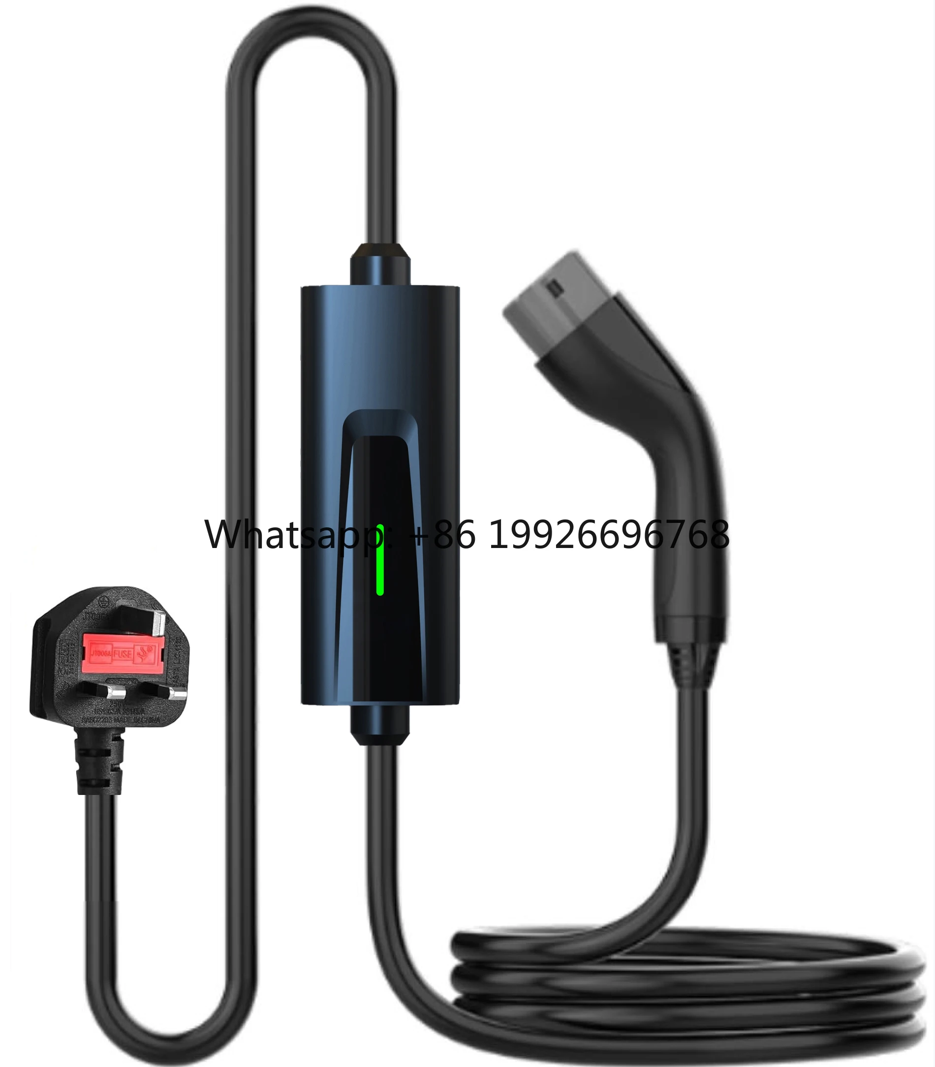 

Портативное домашнее зарядное устройство 16А T2 62196 для электроскутеров и электромобилей, 3.5 кВт, с британской вилкой, новое состояние