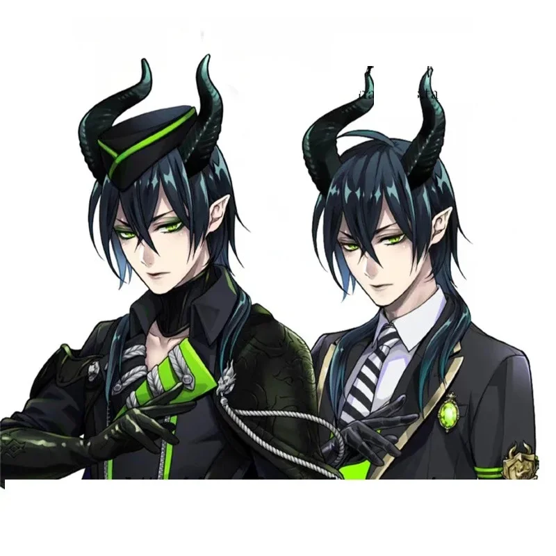 20151123 1 Pair Game Twisted-Wonderland DIASOMNIA Malleus Horns Head Clip Headwear Hairwear Ornaments Cosplay Props Acce
