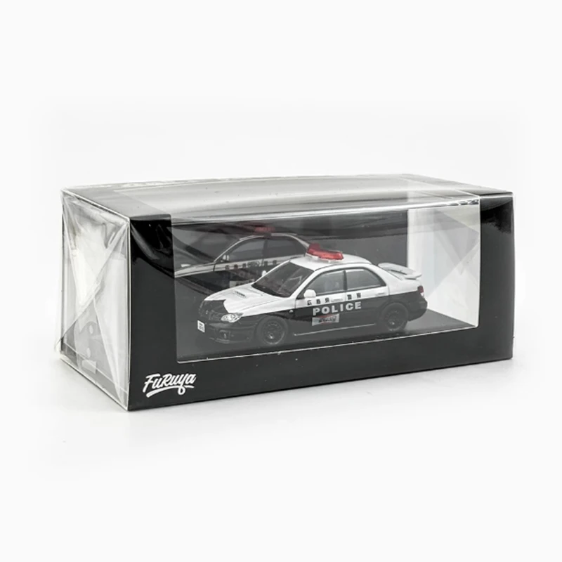 Furuya 1:64 LMPREZA WRX STI 9 generacji Model Samochodu Ze Stopu Metalu Statyczny Kolekcjonerski Dekorowany Prezent Świąteczny Zabawka