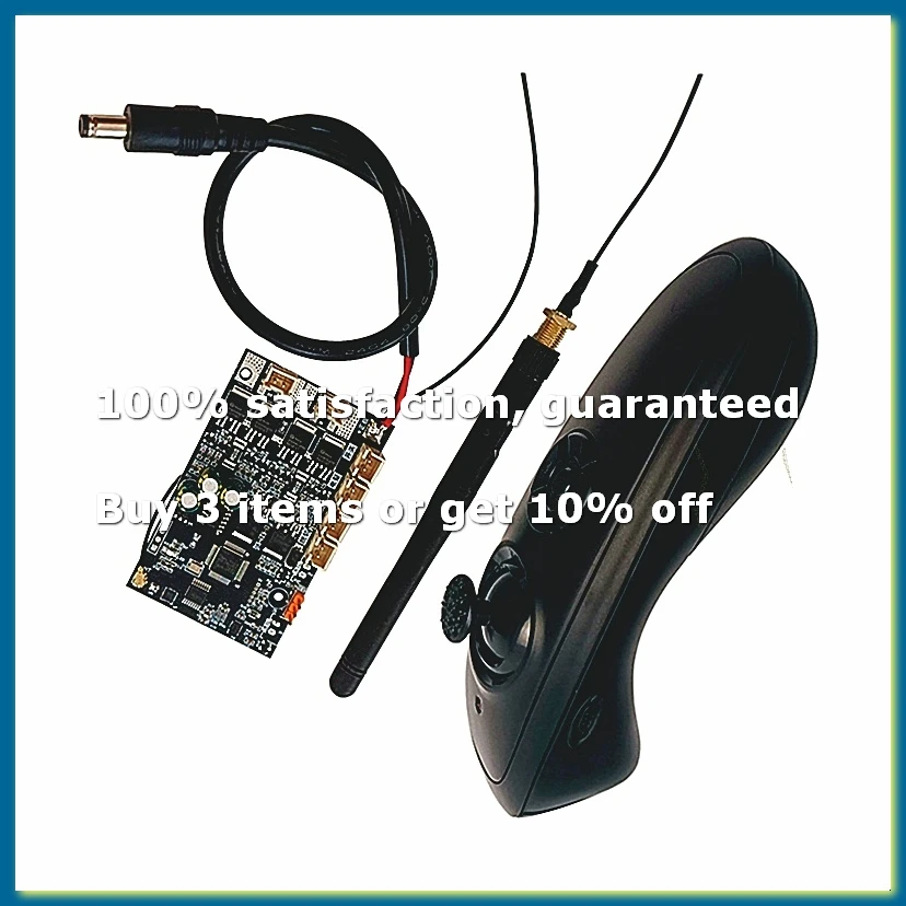 TXG3-RXG II Fishing Boat Remote Controller Receiver Board Kit with Unhook Constant Speed Cruise for RC Bait Boat Set A-DT30