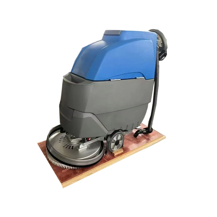 Máquina comercial de limpieza de pisos con dos cepillos para el hogar
