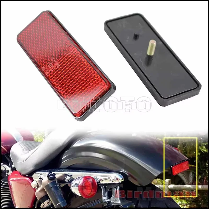 2Pcs Rectangle Refl…