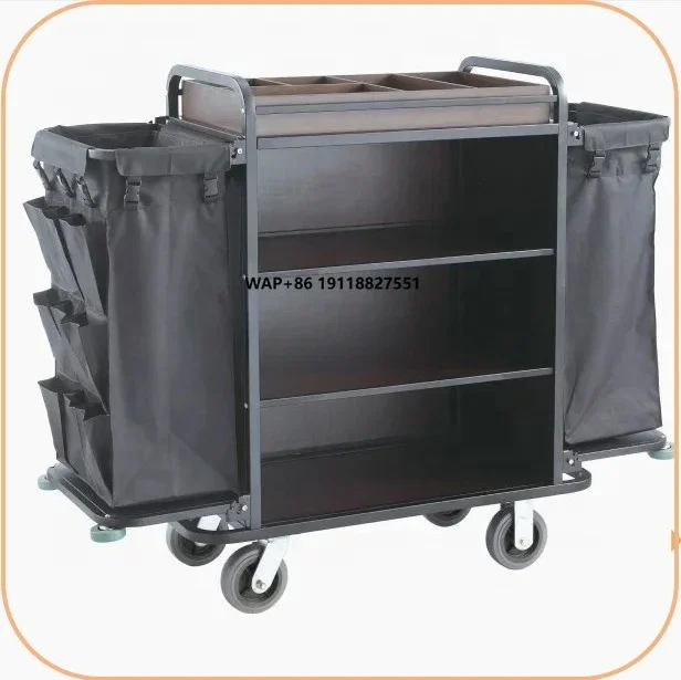 Cheap Price Hotel Maid Cart Housekeeping Trolleys for Hotels