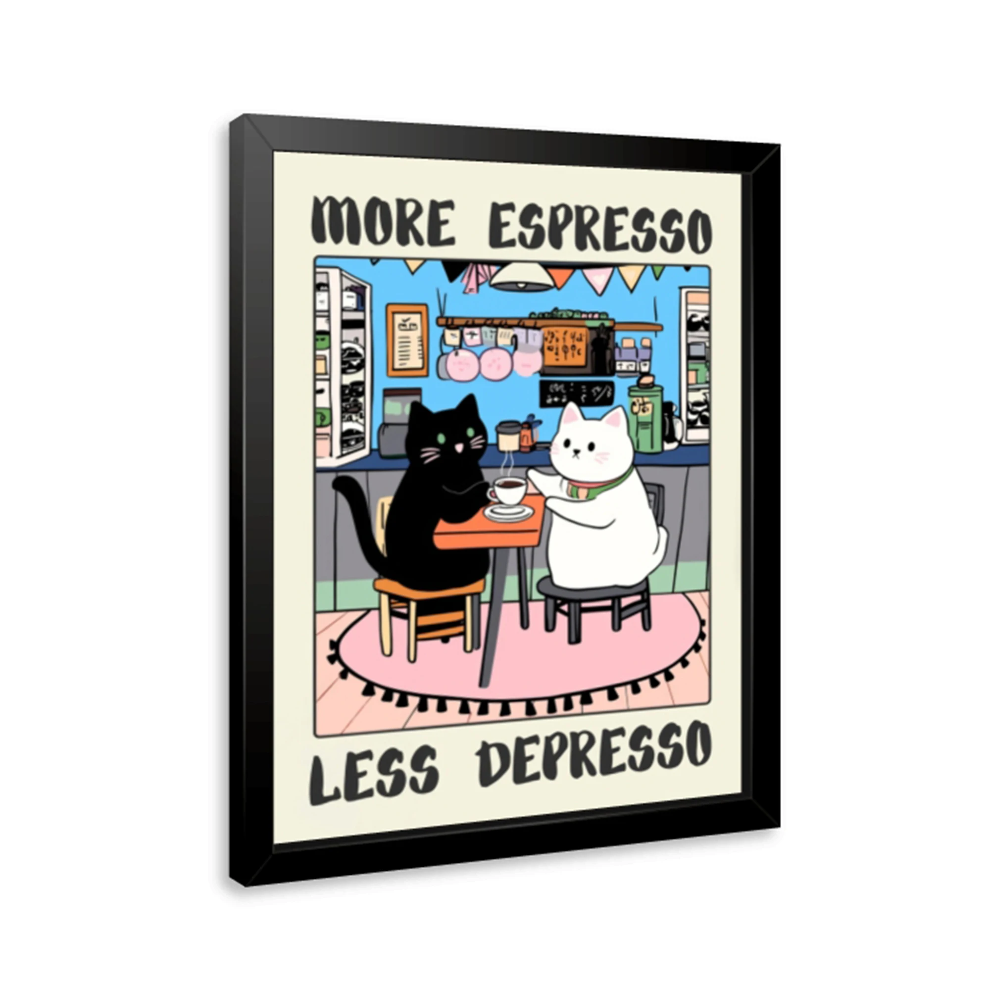 Modern More Espresso Less Depr - огляд і ціна Home Decor Cat