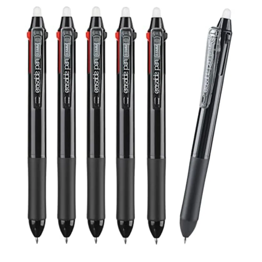 

Стираемые ручки Mult Click Fine Point 0,5 мм, 3 цвета в одном выдвижных многоцветных стираемых гелевых ручках для нанесения судоку и