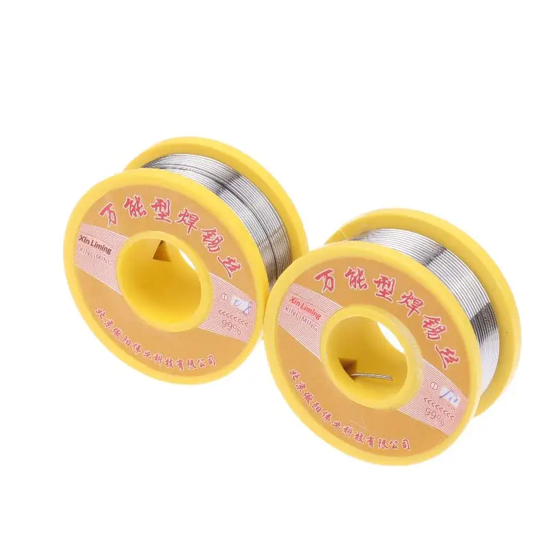 

50G Tin Wire Soldering Wire With Flux Melt Rosin Core Solder Roll No-clean Electrical Repair Solder For Soldering 0.8/1.0mm