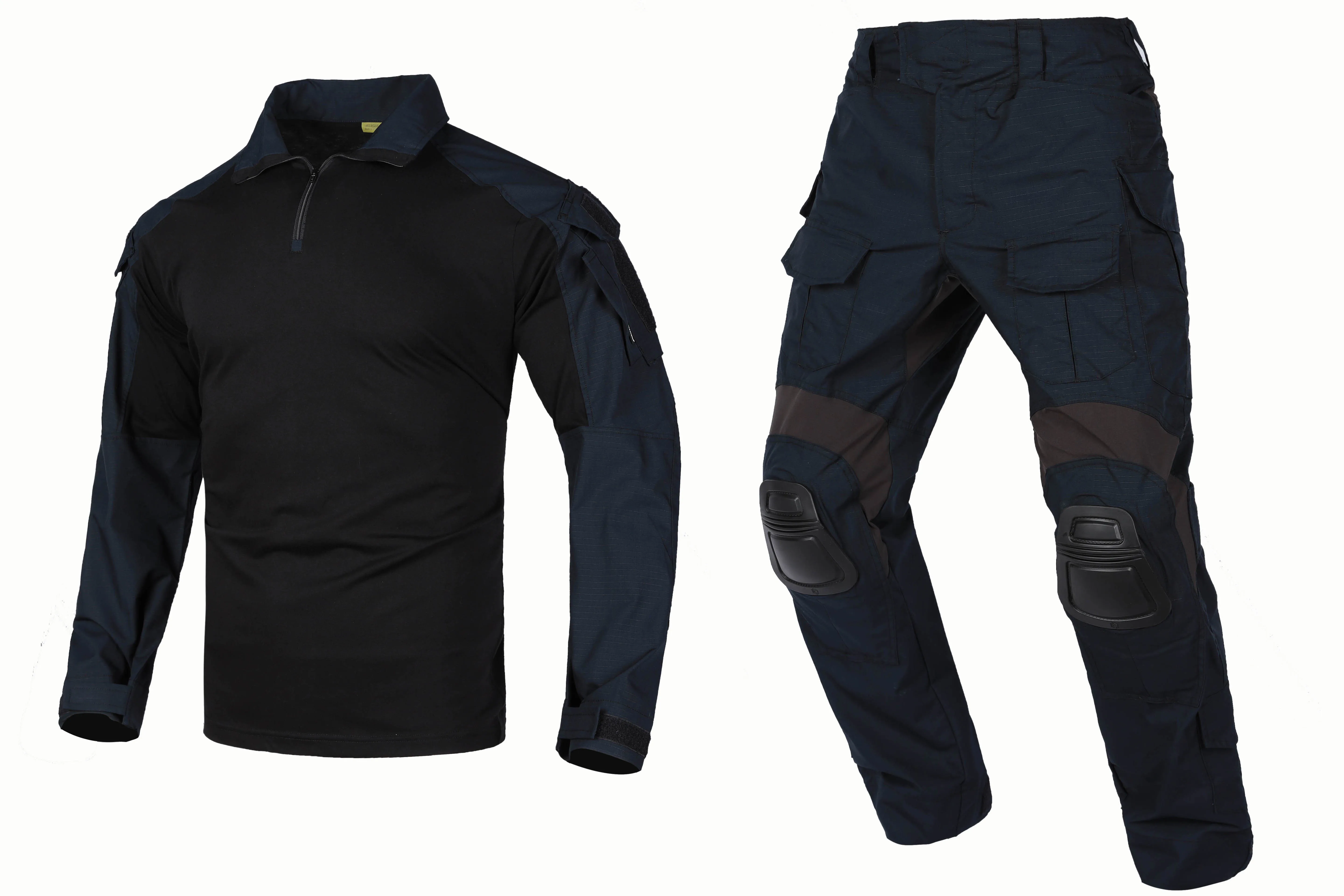 Emersongear EMB9462 EMB9421 G3 Tactical BDU Suit Combat Shirt & Pants Set Navy Outdoor Airsoft Uniform