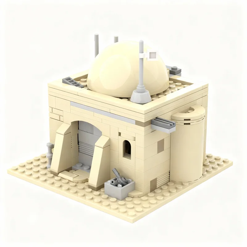 197pcs MOC Tatooine House 1 Wi - đánh giá và giá Interior Design Lego