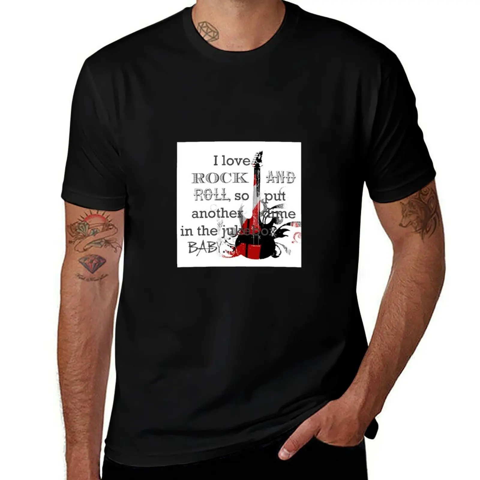 I Love Rock and Roll Kids T-Shirt Lightweight Sport Basic T-Shirt
