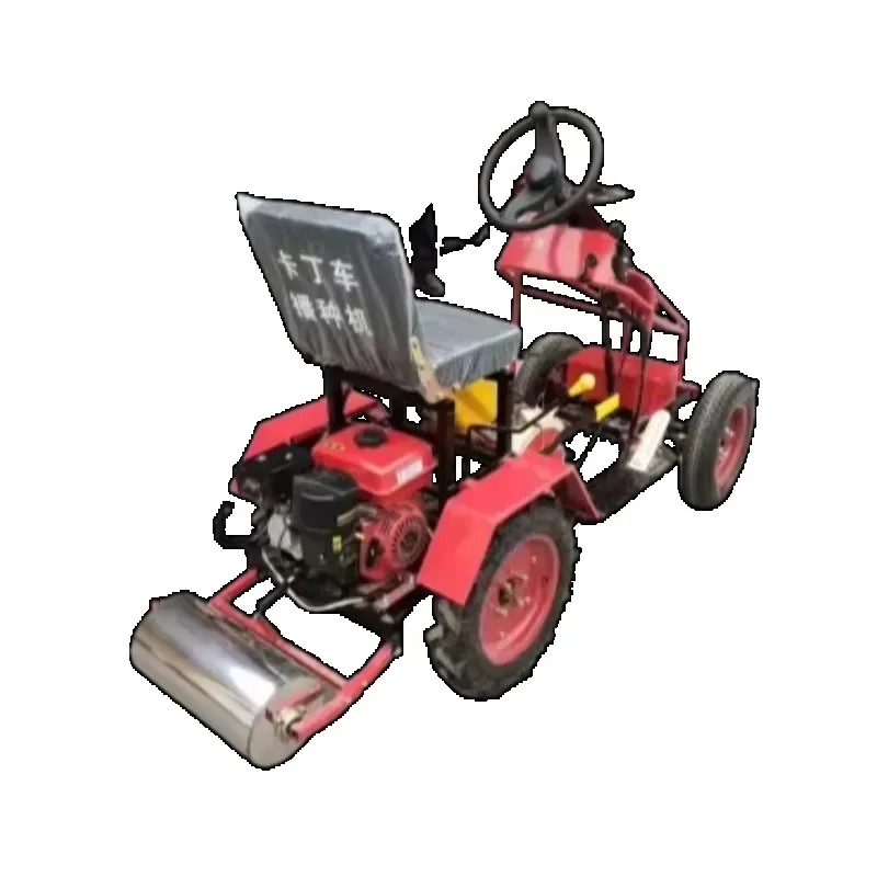 The Ride On Corn Seeder Used To Plant Seeds Of Crops Such As Corn Directly Into The Soil