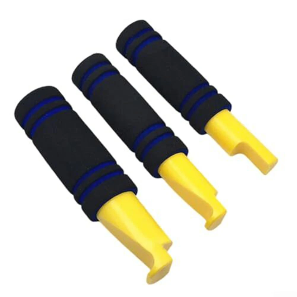 

3 Piece Paintless Dent Repair Rod Kit - Plastic Threading Rods for Auto Body Dent Correction Without Repainting