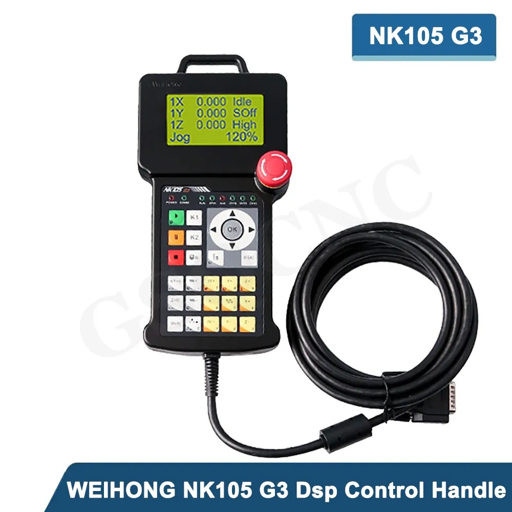 Weihong Nk105 g3 Dsp Controle Lidar com Eixos nc Studio Sistema de Controle Movimento para Cnc Roteador Ferramenta Automática Trocador