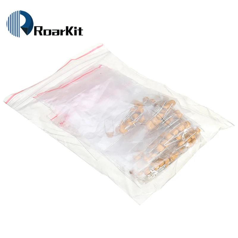 

20pF – 1uF 180pcs 18 Values Leaded Multilayer / Monolithic Ceramic Capacitor Assorted Kit 10pcs Each Value