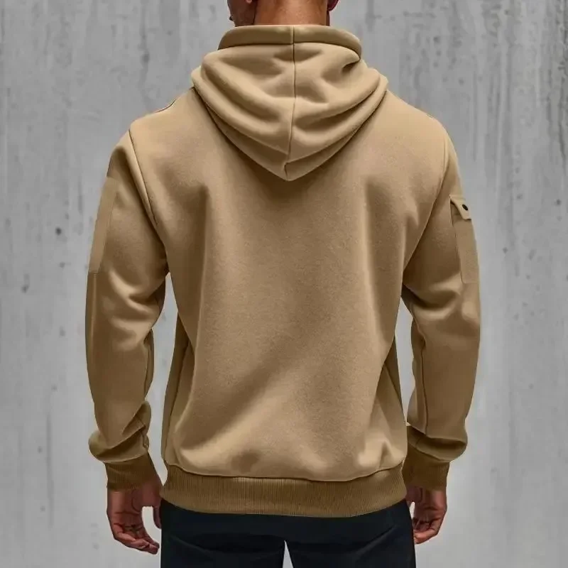 New trendy men's hooded sports shirt  Men's running suit  Casual sportswear  Sports suit  Various styles of sportswear