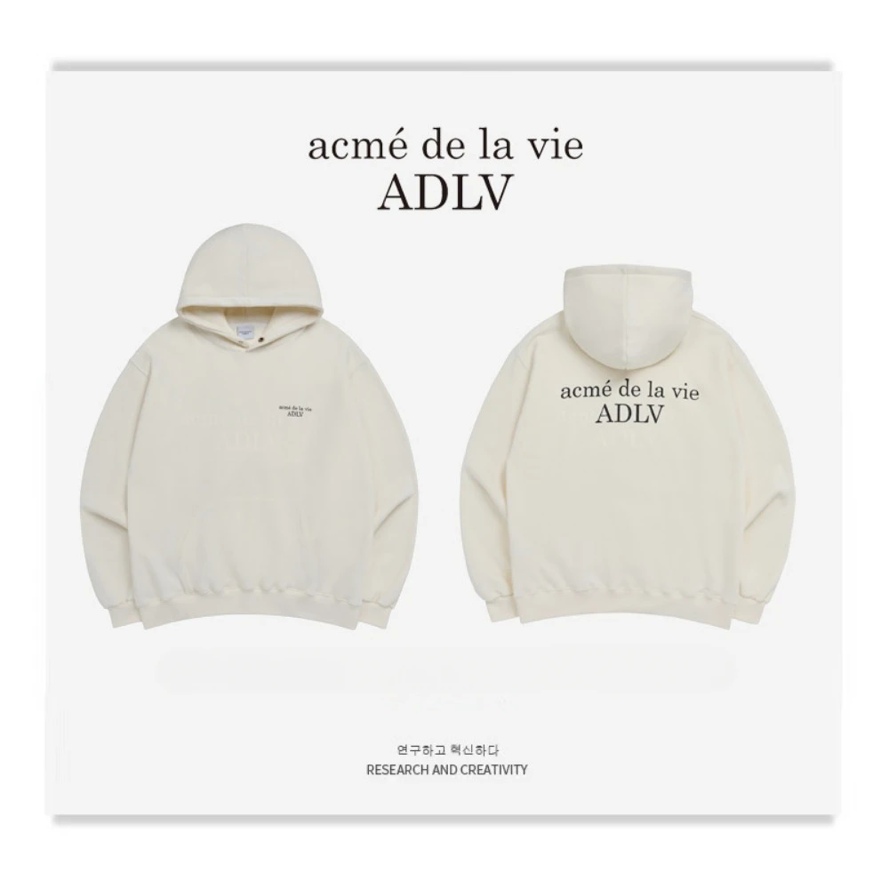 ADLV-suéter con capucha de conejo para hombre y mujer, abrigo de marca de alta gama, Sudadera con capucha para parejas de alta calidad, suéter de