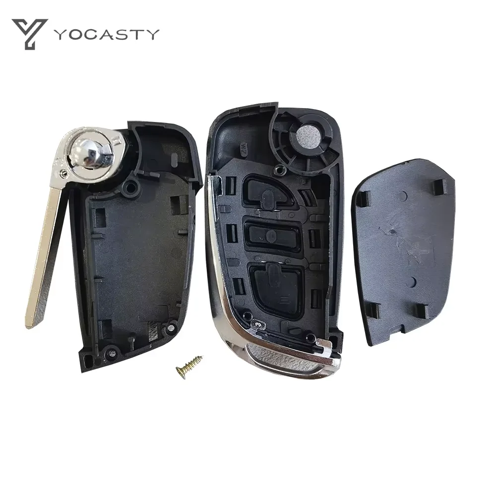 YOCASTY Modified Remote Car Key Shell For Citroen C2 C3 C4 C5 Berlingo For Peugeot 207 307 308 407 607 HU83 VA2 view 4