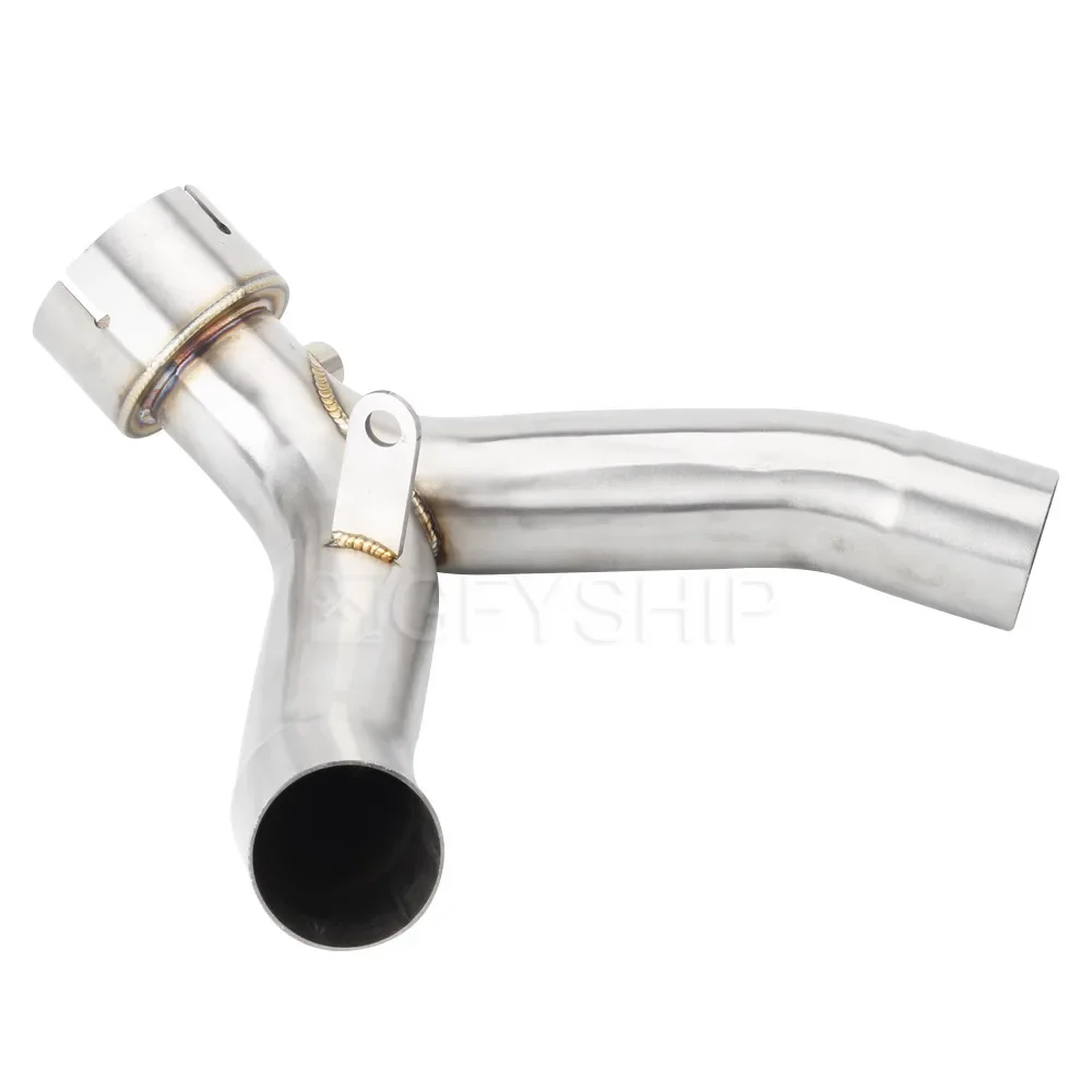 For Suzuki GSXR 1000 2007 2008 GSXR1000 K7 K8 GSX-R1000 GSXR 1000 Escape Slip-on Motorcycle Exhaust Mid Link Pipe