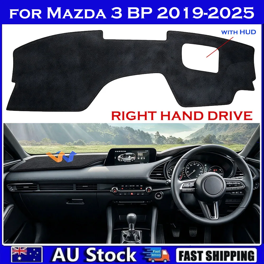 Dashboard Cover Uv Protective Dashboard Mat Dashboard Protector High-Quality Dash Mat For Daily Driving Car Interior Sedan