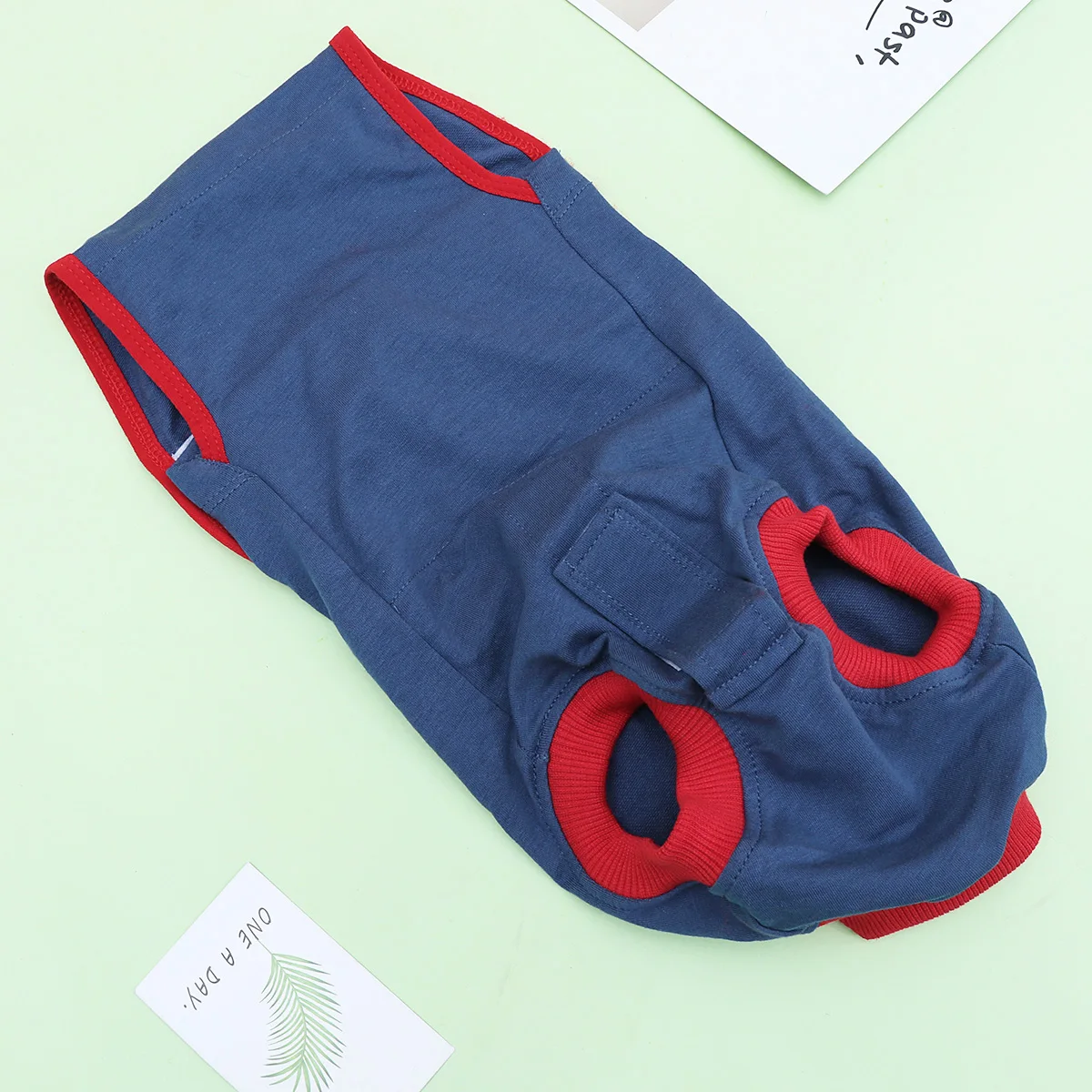 

Dog Sterilization Recovery Clothing Soft Cotton Surgery Clothes Anti Licking Bite Proof Pet Costume for Post