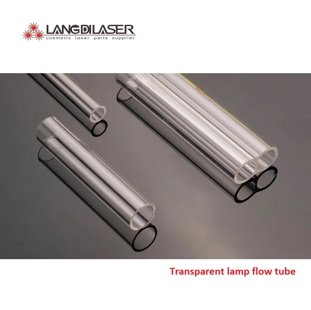 

Transparent Lamp Flow Tube With Material Fused Silica&Quartz / Outer Dia. 10mm / Bore 8mm / With Different Length