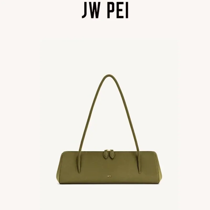 JW PEI French Stick Bag Solid Color Multifunctional Handbag High-quality Luxury Design Exquisite Aesthetic Bag with Metal Zipper