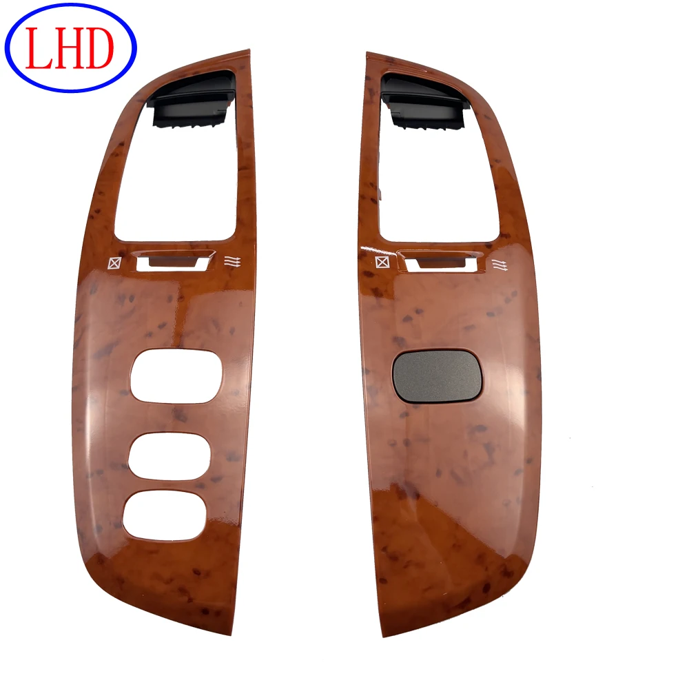 1 Pair Car Air Vent Outlet Dashboard Air Fresh Window Panel for Toyota Land Cruiser 100 LC100 FJ100 Ujz100 2003-2007 LHD RHD view 2