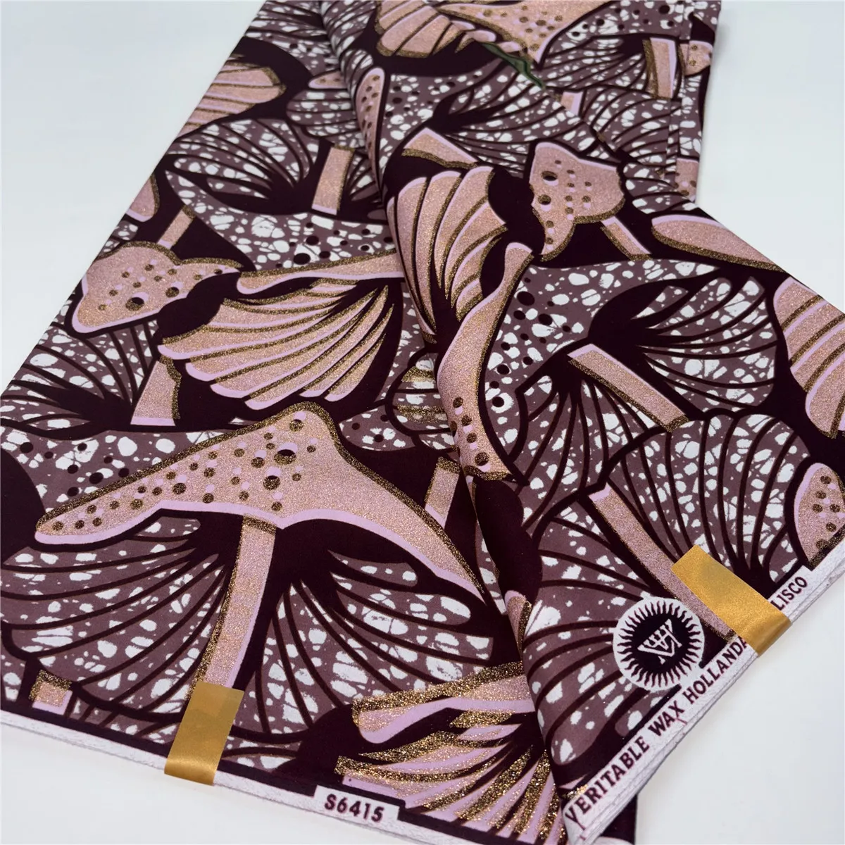 Fashion African Sprinkled Gold - African Ankara Print review and price