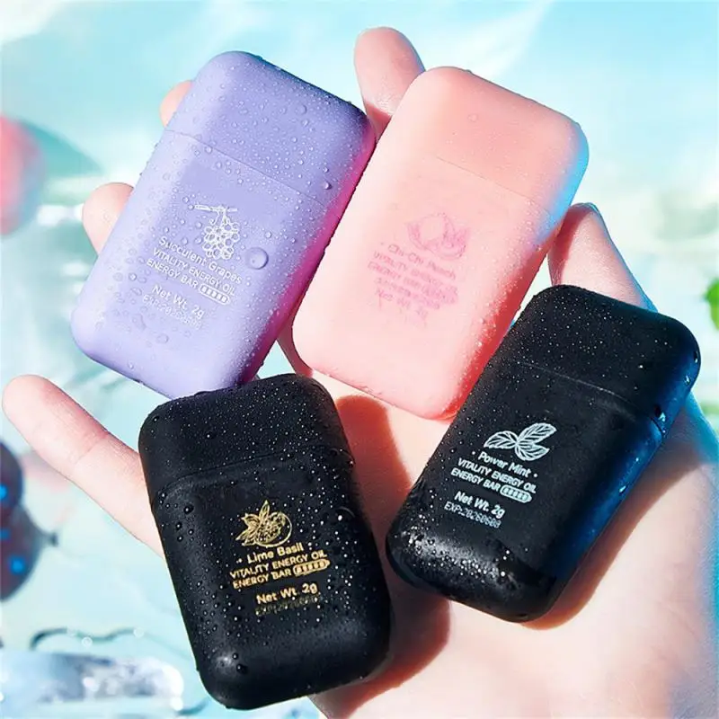 1/4PCS Nasal Suction Stick Refreshing Brainstorming Stick Avoid Sleepiness Two Nostrils Inhaler Tubes Empty Aromatherapy