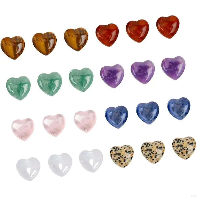 090B Valentines Day Classroom Gift Set for Kids Classroom Prefilled Love Heart Stone Cards for Valentines Gift Exchange 24pcs