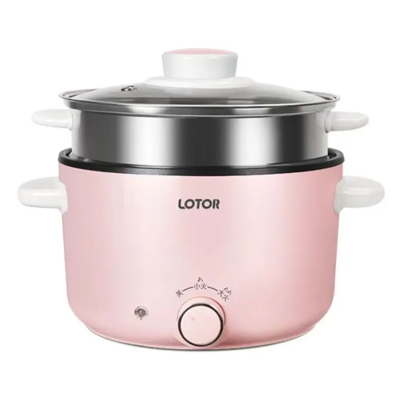 Electric cooking 2L dormitory student pot multi-functional instant noodles small electric pot low power electric hot pot