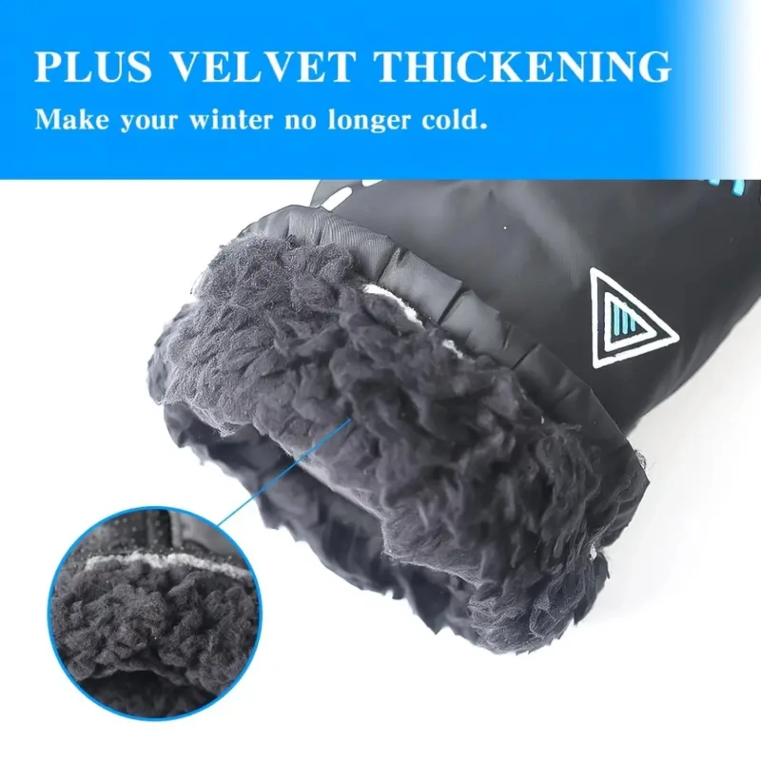 

Теплые и водонепроницаемые мужские зимние перчатки — идеально подходят для бега, пеших прогулок и катания на лыжах — дышащие, совместимые с сенсорным экраном