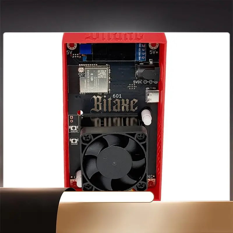 

X64A-Bitaxe Gamma 601 BTC Solo Lottery Miner 1.2TH/S 18-22W BM1370 Asic From Antminer S21 Pro Bitcoin Crypto Miner