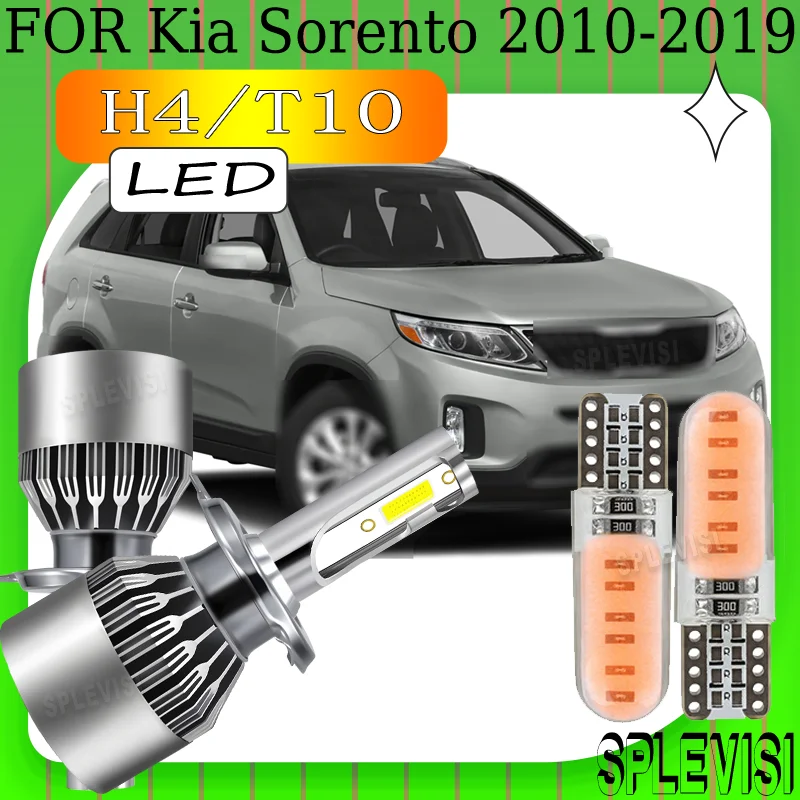 

Easier Installation See Further React Earlier reliable H4 LED headlight For Kia Sorento 2010 2011 2012 2013 2014 2015 2016-2019