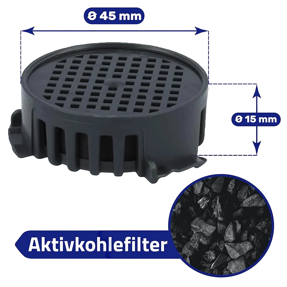 Activated Carbon Filter Cartridge Compatible with For Liebherr 9096342 909634200 9881116 WF091 and 10806820 Refrigerators