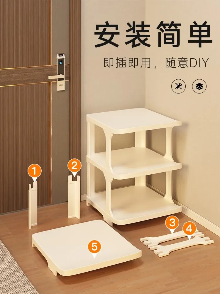 Shoe rack, simple doorway, multi-storey, economical household corner, space-saving, indoor storage, small and narrow layers