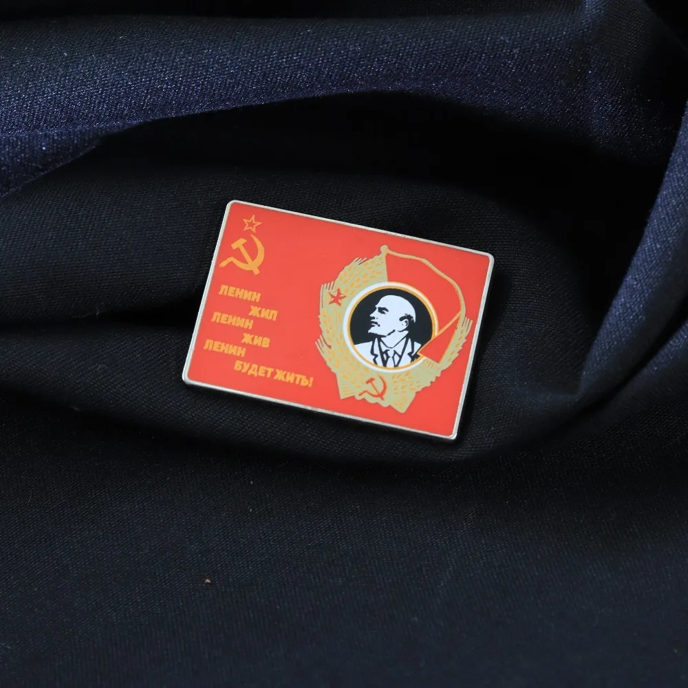 Soviet Union Lenin Commemorative Badge Brooch Accessory Decoration Crafts